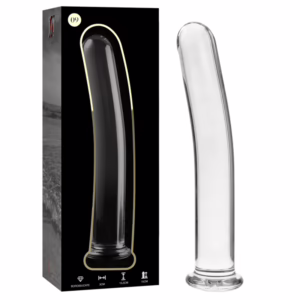 NEBULA SERIES BY IBIZA - MODELO 9 DILDO CRISTAL TRANSPARENTE 15.5 CM -O- 2.5 CM