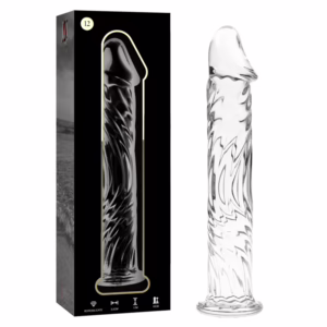 NEBULA SERIES BY IBIZA - MODELO 12 DILDO CRISTAL TRANSPARENTE 17 CM -O- 3.5 CM