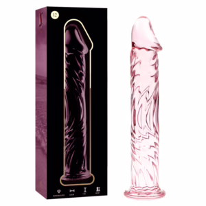 NEBULA SERIES BY IBIZA - MODELO 12 DILDO CRISTAL ROSA 17 CM -O- 3.5 CM