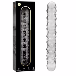 NEBULA SERIES BY IBIZA - MODELO 15 DILDO CRISTAL TRANSPARENTE 18.5 CM -O- 3 CM
