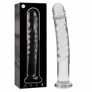 NEBULA SERIES BY IBIZA - MODELO 16 DILDO CRISTAL TRANSPARENTE 18.5 CM -O- 3 CM