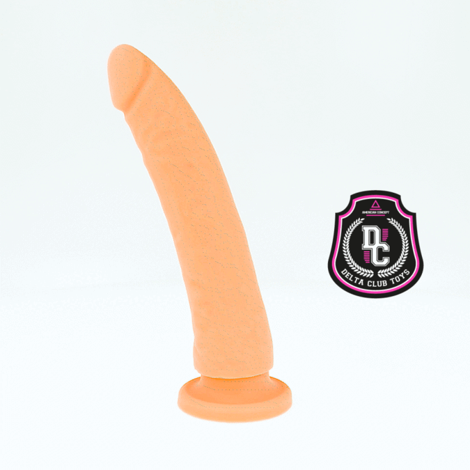 DELTA CLUB - DILDO REALISTA NATURAL SILICONA MEDICA 20 CM -O- 4 CM - Imagen 3