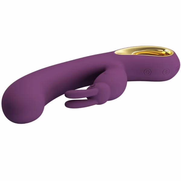 PRETTY LOVE - LIAM VIBRADOR RABBIT & PUNTO G CONTROLADO POR APP LILA - Imagen 2