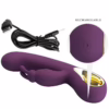 PRETTY LOVE - LIAM VIBRADOR RABBIT & PUNTO G CONTROLADO POR APP LILA - Imagen 5