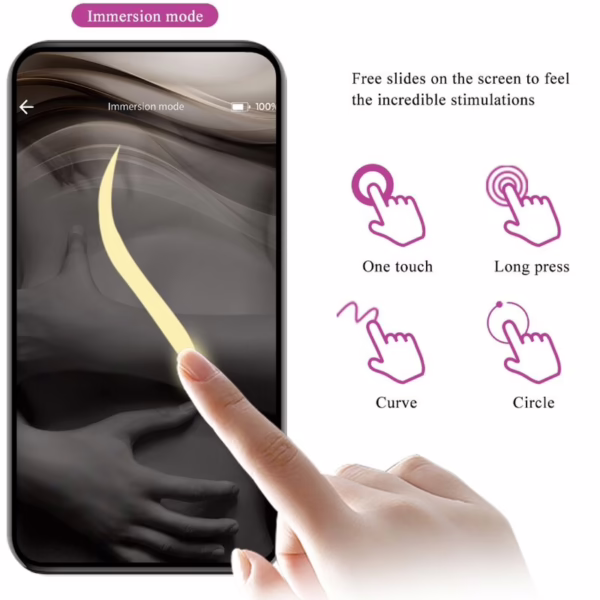 PRETTY LOVE - LIAM VIBRADOR RABBIT & PUNTO G CONTROLADO POR APP LILA - Imagen 16