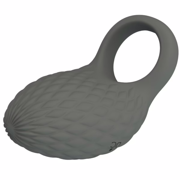 PRETTY LOVE - HELOISE ANILLO VIBRADOR CON MEMORIA GRIS - Imagen 5