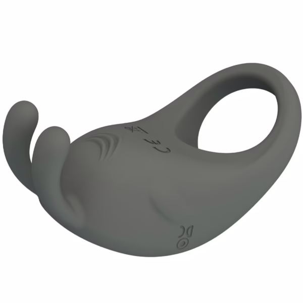 PRETTY LOVE - STRATUS ANILLO VIBRADOR RABBIT GRIS - Imagen 4