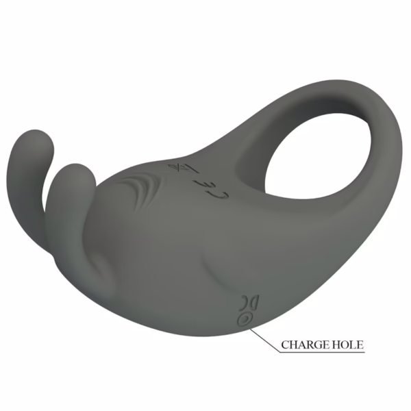 PRETTY LOVE - STRATUS ANILLO VIBRADOR RABBIT GRIS - Imagen 8