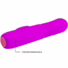 PRETTY LOVE - LEOPOLD VIBRADOR 4 VIBRACIONES 4 MODOS EMPUJE MORADO - Imagen 3
