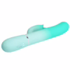 PRETTY LOVE - GIGI VIBRADOR RABBIT MULTIFUNCIÓN VERDE AGUA - Imagen 4