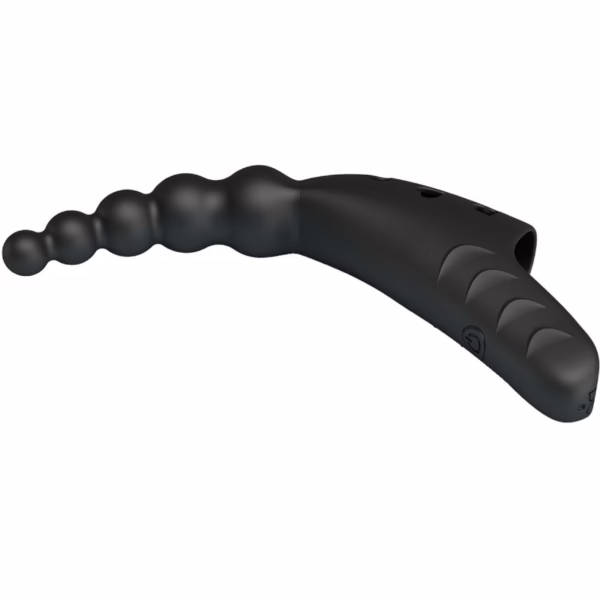 PRETTY LOVE - JORDIN VIBRADOR DE DEDO 10 VIBRACIONES NEGRO - Imagen 6