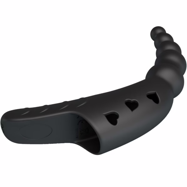 PRETTY LOVE - JORDIN VIBRADOR DE DEDO 10 VIBRACIONES NEGRO - Imagen 4