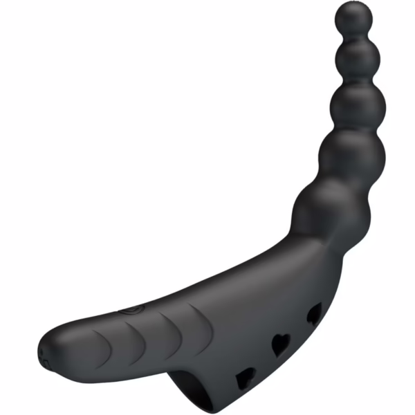 PRETTY LOVE - JORDIN VIBRADOR DE DEDO 10 VIBRACIONES NEGRO - Imagen 3