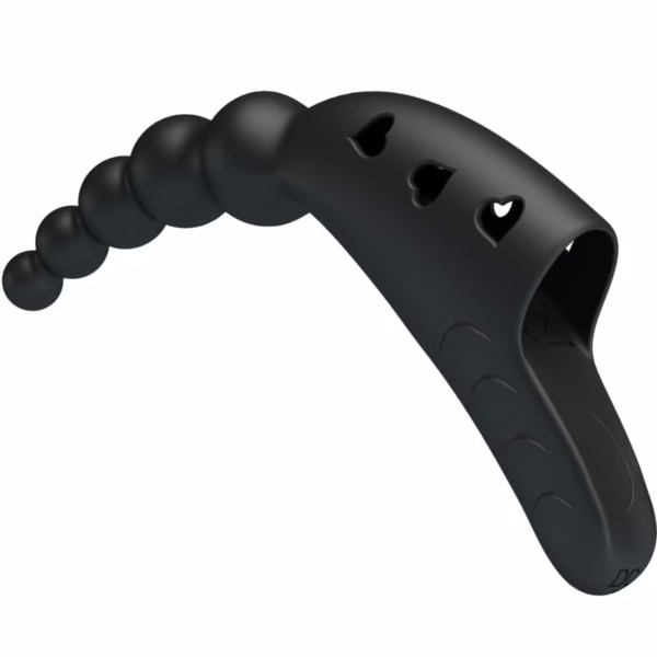 PRETTY LOVE - JORDIN VIBRADOR DE DEDO 10 VIBRACIONES NEGRO - Imagen 5