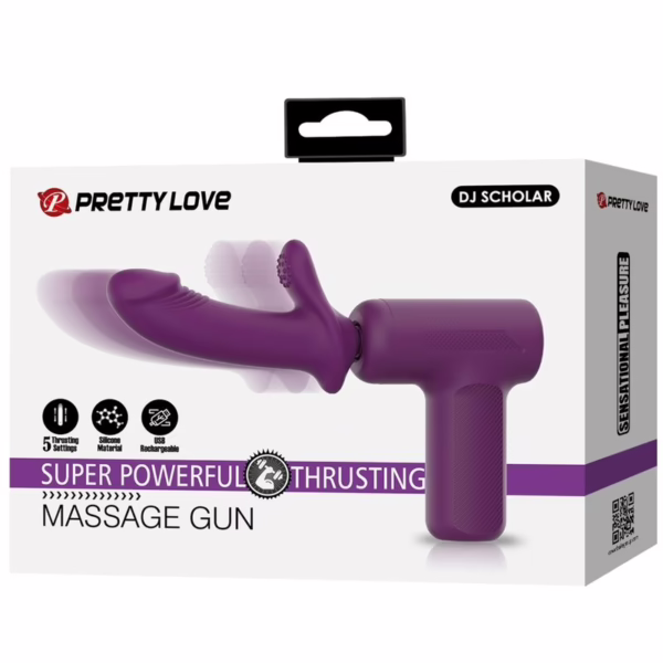 PRETTY LOVE - DJ SCHOLAR MASAJEADOR 5 CONFIGURACIONES MORADO - Imagen 11