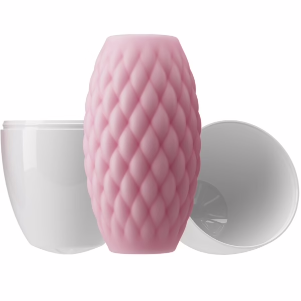 PRETTY LOVE - ATHENA EROS MASTURBADOR MASCULINO SILICONA ROSA - Imagen 3
