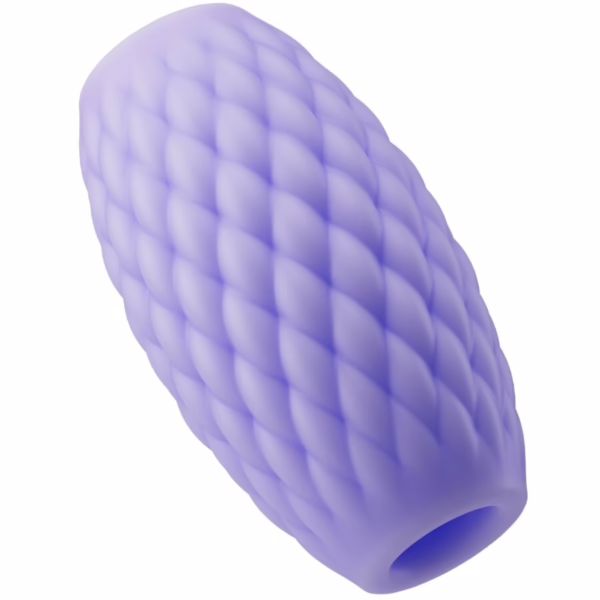 PRETTY LOVE - ATHENA EROS MASTURBADOR MASCULINO SILICONA MORADO - Imagen 3