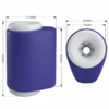 PRETTY LOVE - DJ LADY MASTURBADOR MASCULINO CON VIBRACIÓN 5 CONFIGURACIONES MORADO - Imagen 9