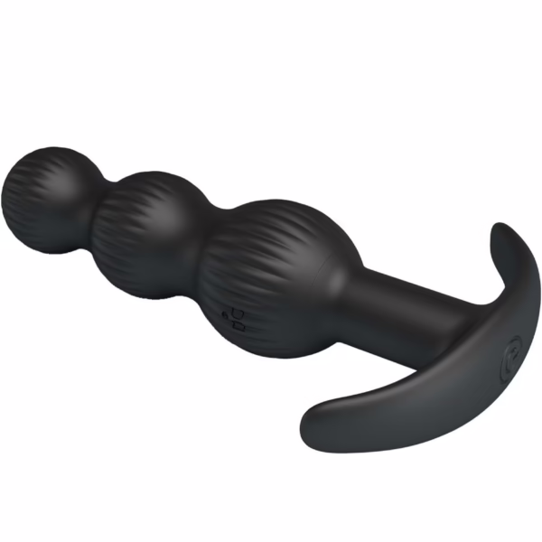 PRETTY LOVE - SIDNEY VIBRADOR ANAL 10 VIBRACIONES NEGRO - Imagen 5