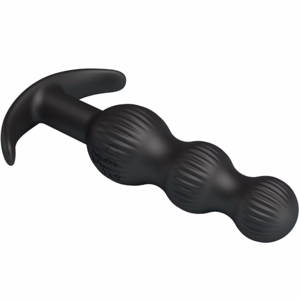 PRETTY LOVE - SIDNEY VIBRADOR ANAL 10 VIBRACIONES NEGRO - Imagen 6