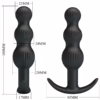 PRETTY LOVE - SIDNEY VIBRADOR ANAL 10 VIBRACIONES NEGRO - Imagen 7