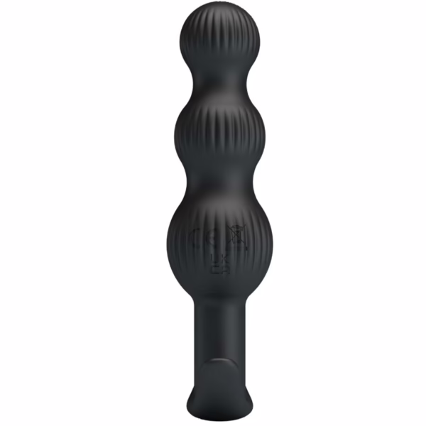 PRETTY LOVE - SIDNEY VIBRADOR ANAL 10 VIBRACIONES NEGRO - Imagen 3