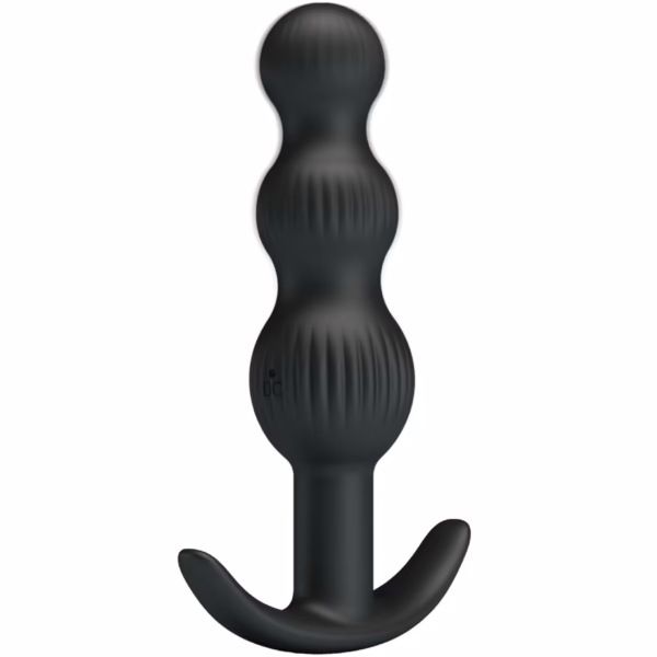 PRETTY LOVE - SIDNEY VIBRADOR ANAL 10 VIBRACIONES NEGRO - Imagen 2