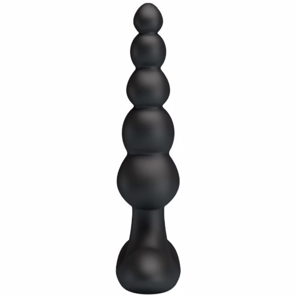 PRETTY LOVE - CORBAN VIBRADOR ANAL 10 VIBRACIONES NEGRO - Imagen 3