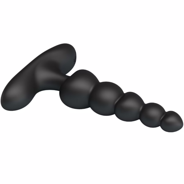 PRETTY LOVE - CORBAN VIBRADOR ANAL 10 VIBRACIONES NEGRO - Imagen 6
