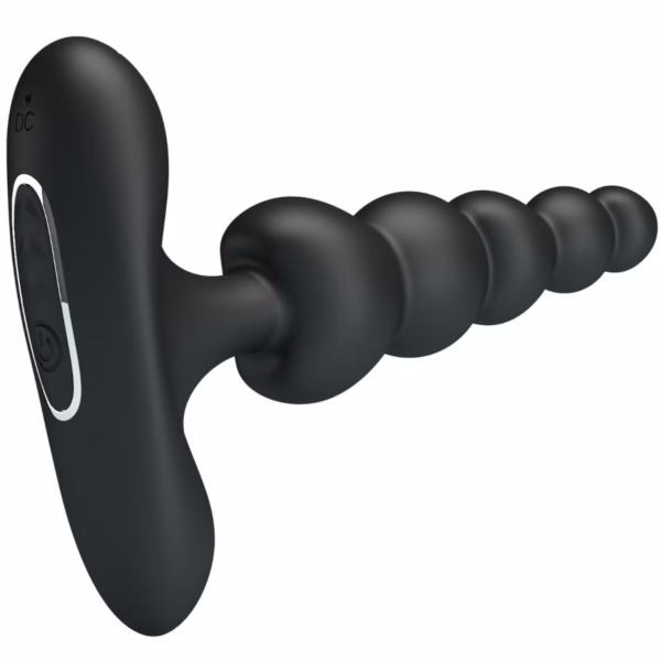 PRETTY LOVE - CORBAN VIBRADOR ANAL 10 VIBRACIONES NEGRO - Imagen 5