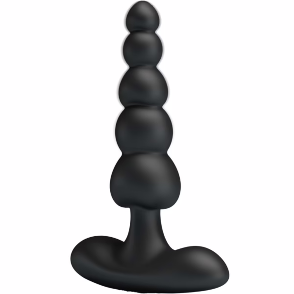 PRETTY LOVE - CORBAN VIBRADOR ANAL 10 VIBRACIONES NEGRO - Imagen 2