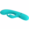 PRETTY LOVE - SCOCCO VIBRADOR RABBIT TURQUESA - Imagen 5