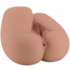 CRAZY BULL - BERNACE TRASERO VIBRADOR CON VAGINA Y ANO REALÍSTICO NATURAL CONTROL REMOTO - Imagen 2