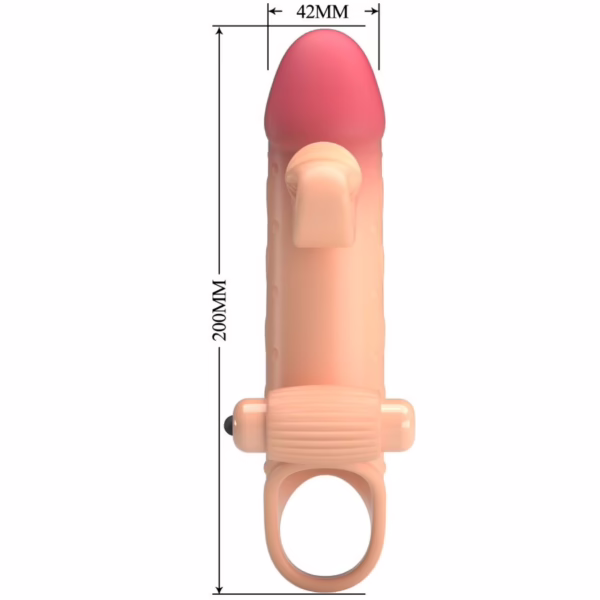 ROMANCE - FUNDA PARA PENE CON VIBRACIÓN NATURAL - Imagen 8