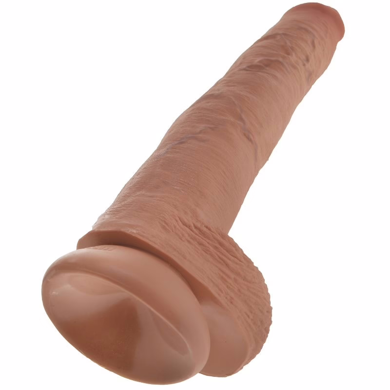 KING COCK PENE REALÍSTICO CON TESTÍCULOS 35.6 CM - Imagen 3