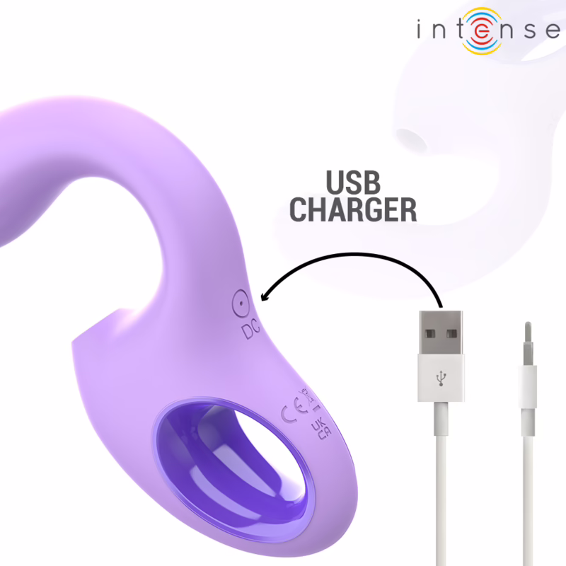INTENSE - BAXTER VIBRADOR & ESTIMULADOR VIOLETA - Imagen 6