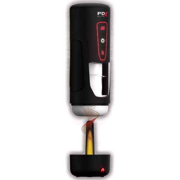 PDX ELITE - MILK ME HOTTER MASTURBADOR AUTOMÁTICO CON THRUSTING Y VIBRACIÓN EFECTO CALOR - Imagen 2