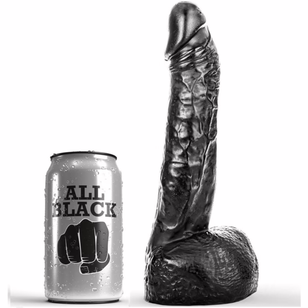 ALL BLACK - DILDO FISTING 20 CM - Imagen 4