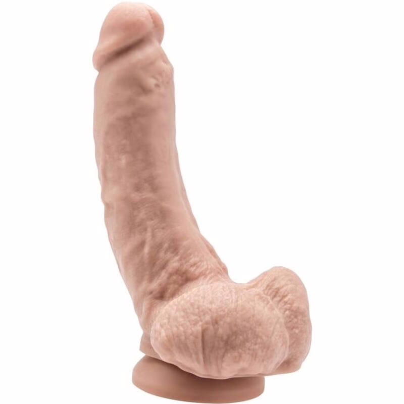 GET REAL - DILDO 20,5 CM CON TESTÍCULOS NATURAL