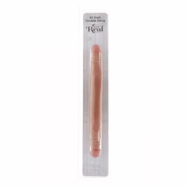 GET REAL - DOBLE DONG 35 CM NATURAL - Imagen 8