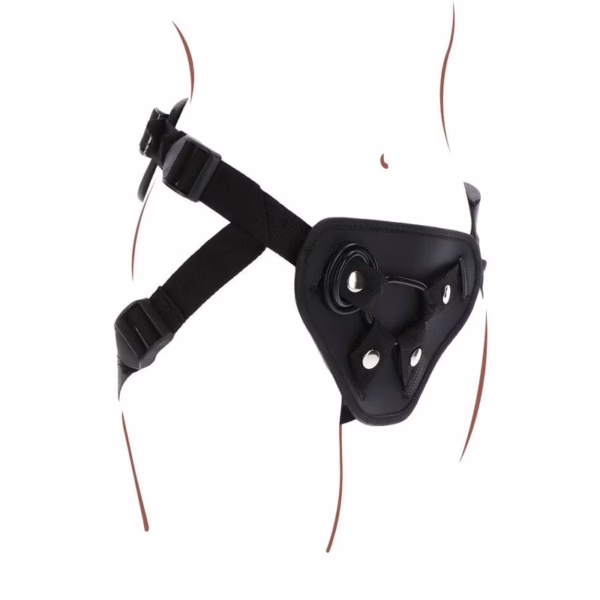 GET REAL - STRAP-ON DELUXE HARNÉS NEGRO - Imagen 15