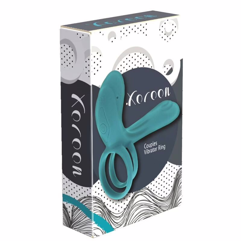 XOCOON - ANILLO VIBRADOR PARA PAREJAS VERDE - Imagen 8