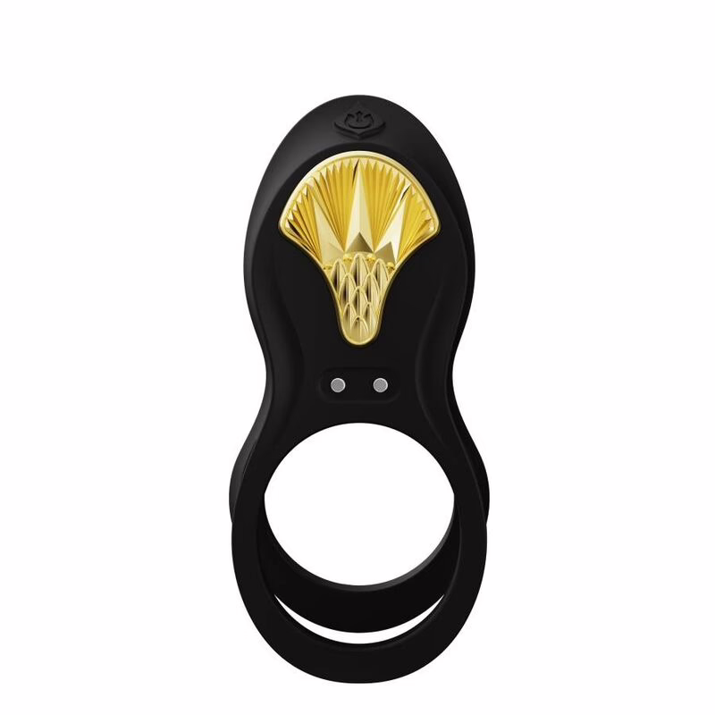 ZALO - BAYEK ANILLO VIBRADOR CONTROL REMOTO PAREJAS NEGRO - Imagen 10