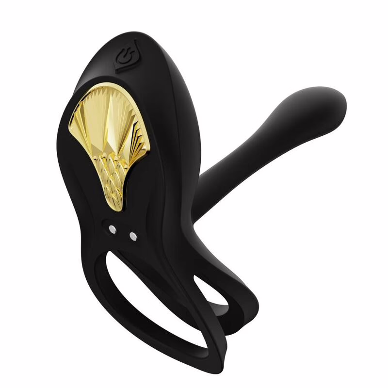 ZALO - BAYEK ANILLO VIBRADOR CONTROL REMOTO PAREJAS NEGRO - Imagen 11