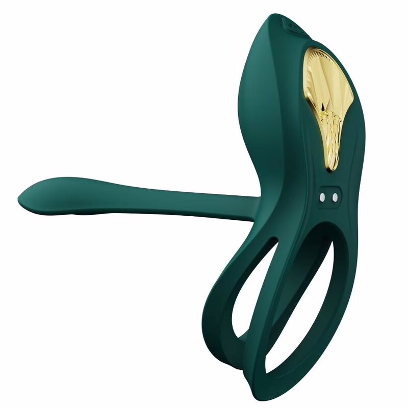 ZALO - BAYEK ANILLO VIBRADOR CONTROL REMOTO PAREJAS VERDE - Imagen 7