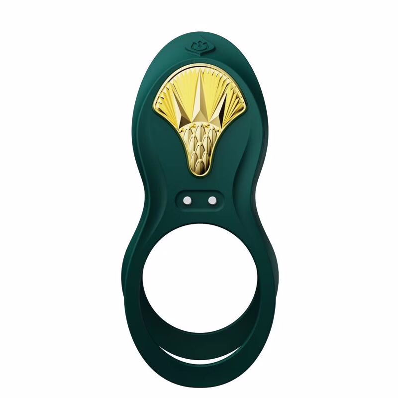 ZALO - BAYEK ANILLO VIBRADOR CONTROL REMOTO PAREJAS VERDE - Imagen 10