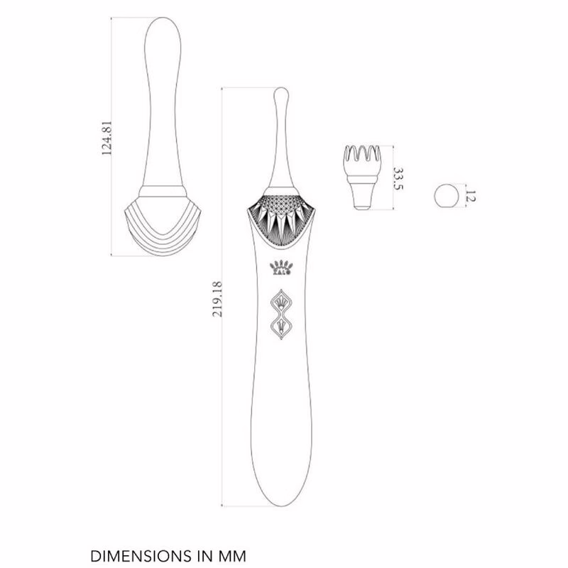 ZALO - BESS 2 MASAJEADOR PERSONAL MORADO - Imagen 13