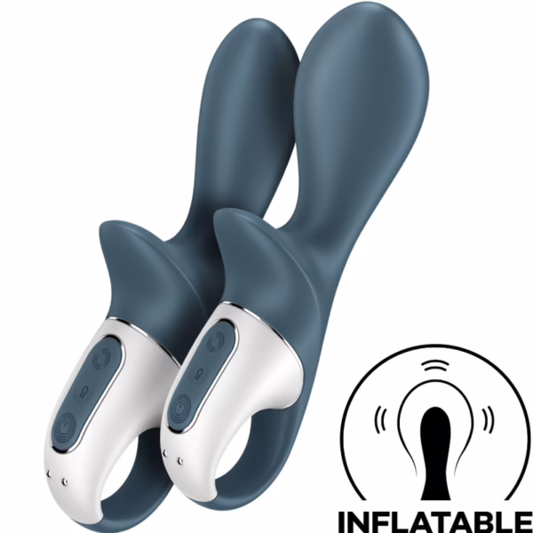 SATISFYER - AIR PUMP BOOTY 2 GRIS OSCURO - Imagen 7