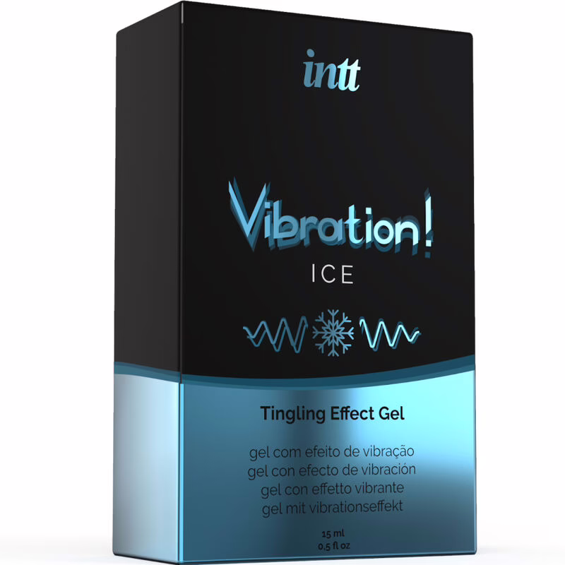 INTT - POTENTE ESTIMULANTE ÍNTIMO GEL VIBRADOR EFECTO FRÍO 15ML - Imagen 3