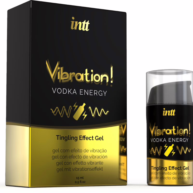 INTT - POTENTE ESTIMULANTE ÍNTIMO GEL VIBRADOR LIQUIDO VODKA 15ML - Imagen 2